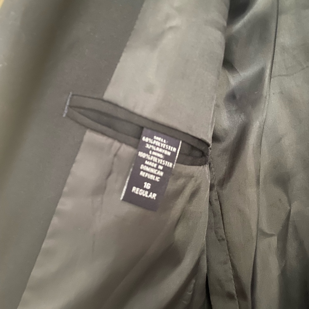 Nautica Navy Blazer Jacket size 16 - Picture 4 of 4